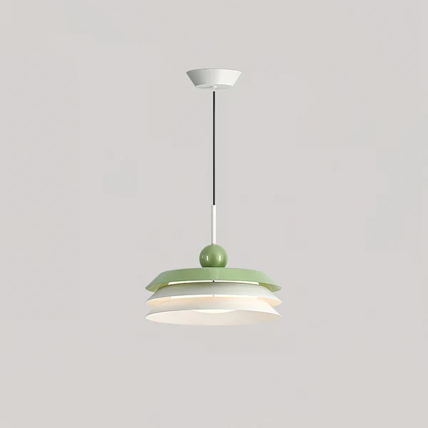 Modern Morandi Layered Metal Hanging Lights - Image 13