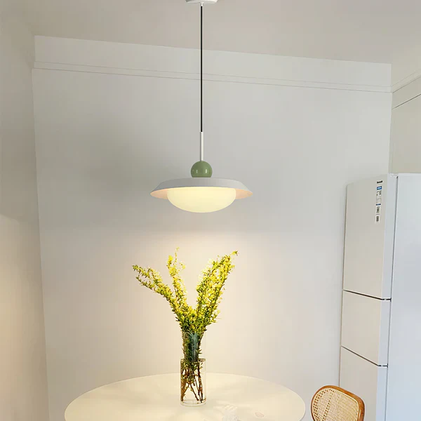 Modern Morandi Layered Metal Hanging Lights - Image 4