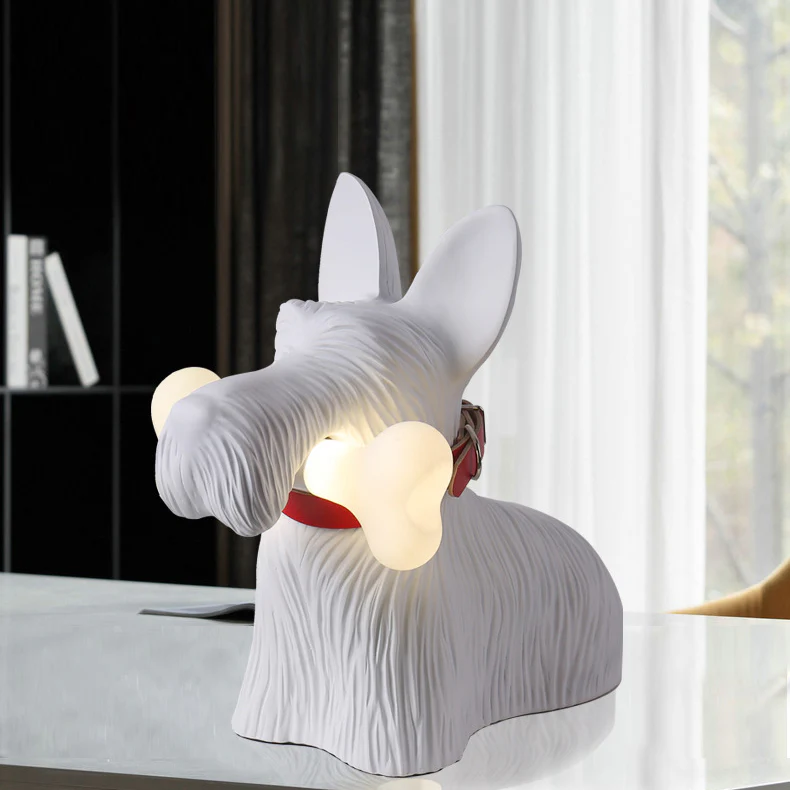 Modern Resin Cartoon Dog Table Lamp - Image 8