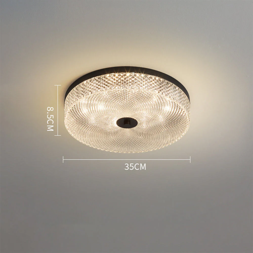 Modern Simple Crystal Copper Ceiling Light - Image 10