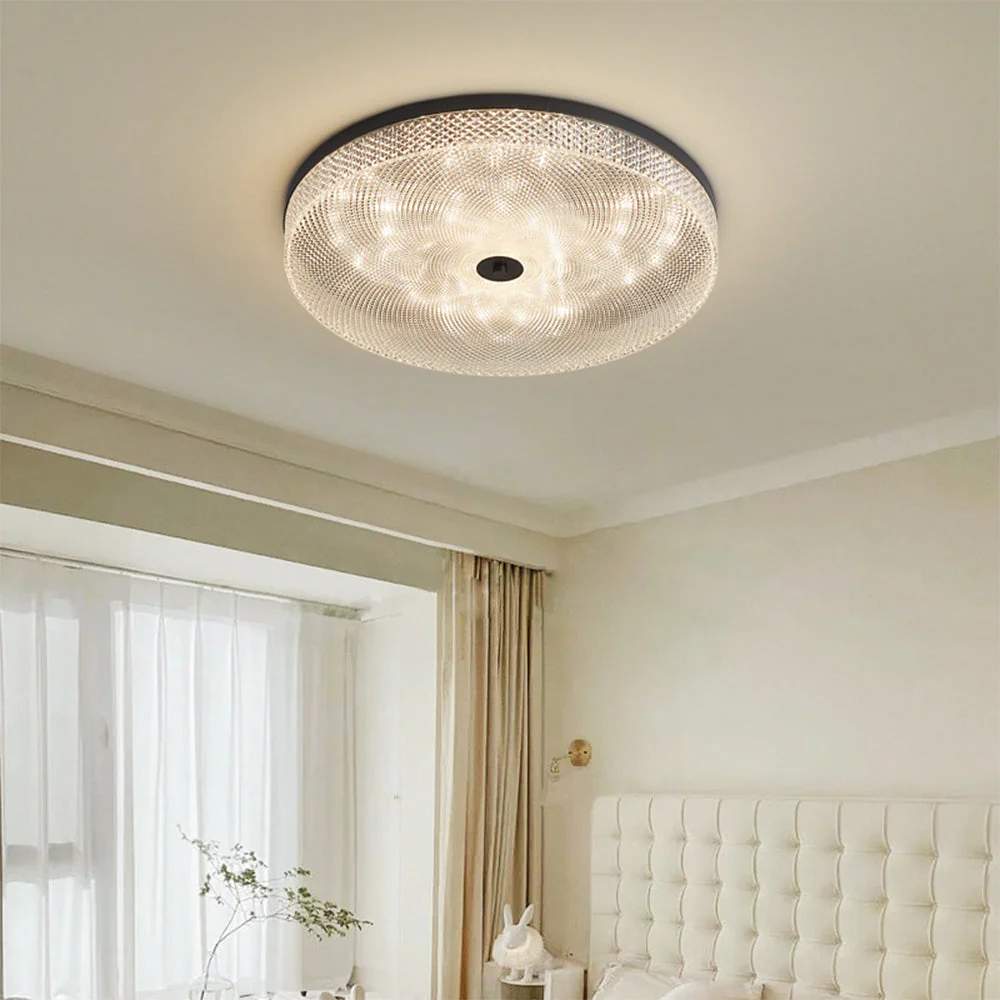 Modern Simple Crystal Copper Ceiling Light - Image 5