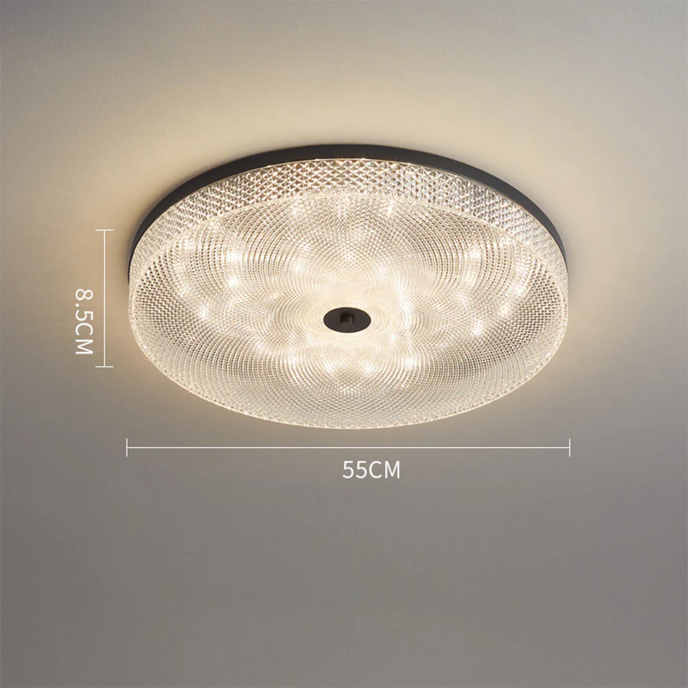 Modern Simple Crystal Copper Ceiling Light - Image 8