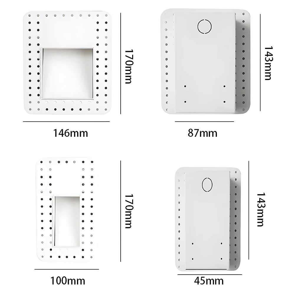 Modern Simple Embedded Frameless Staircase LED Wall Light - Image 14