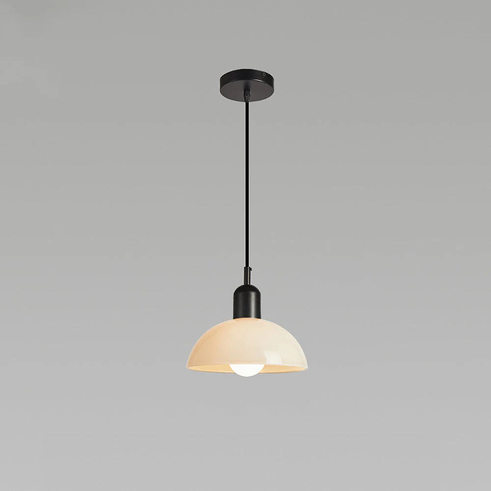 Modern Stained Mini Bedside Pendant Light - Image 13