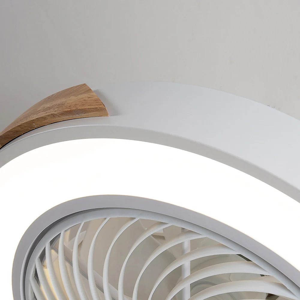 Modern Wood Ceiling Fans With LED Lights - Image 8