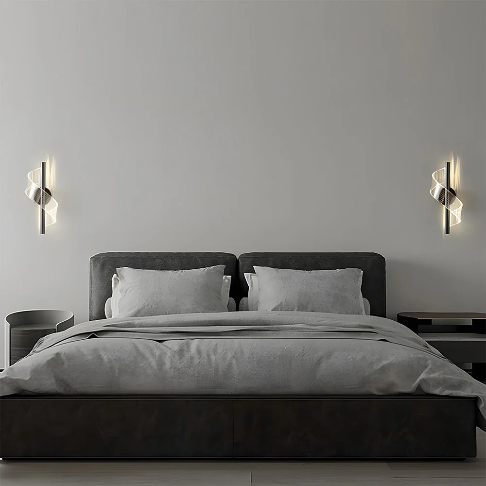 Modish Style Creative Acrylic Shade Wall Light - Image 4