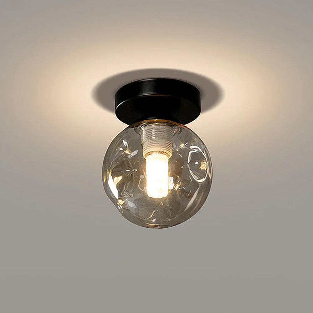 Nordic Clear Glass Ball Ceiling Light - Image 9