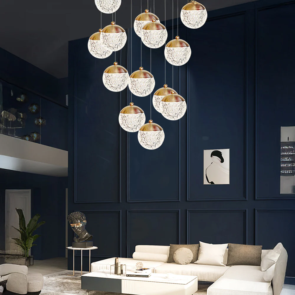 Nordic Decoration Stair Living Room LED Pendant lights - Image 5