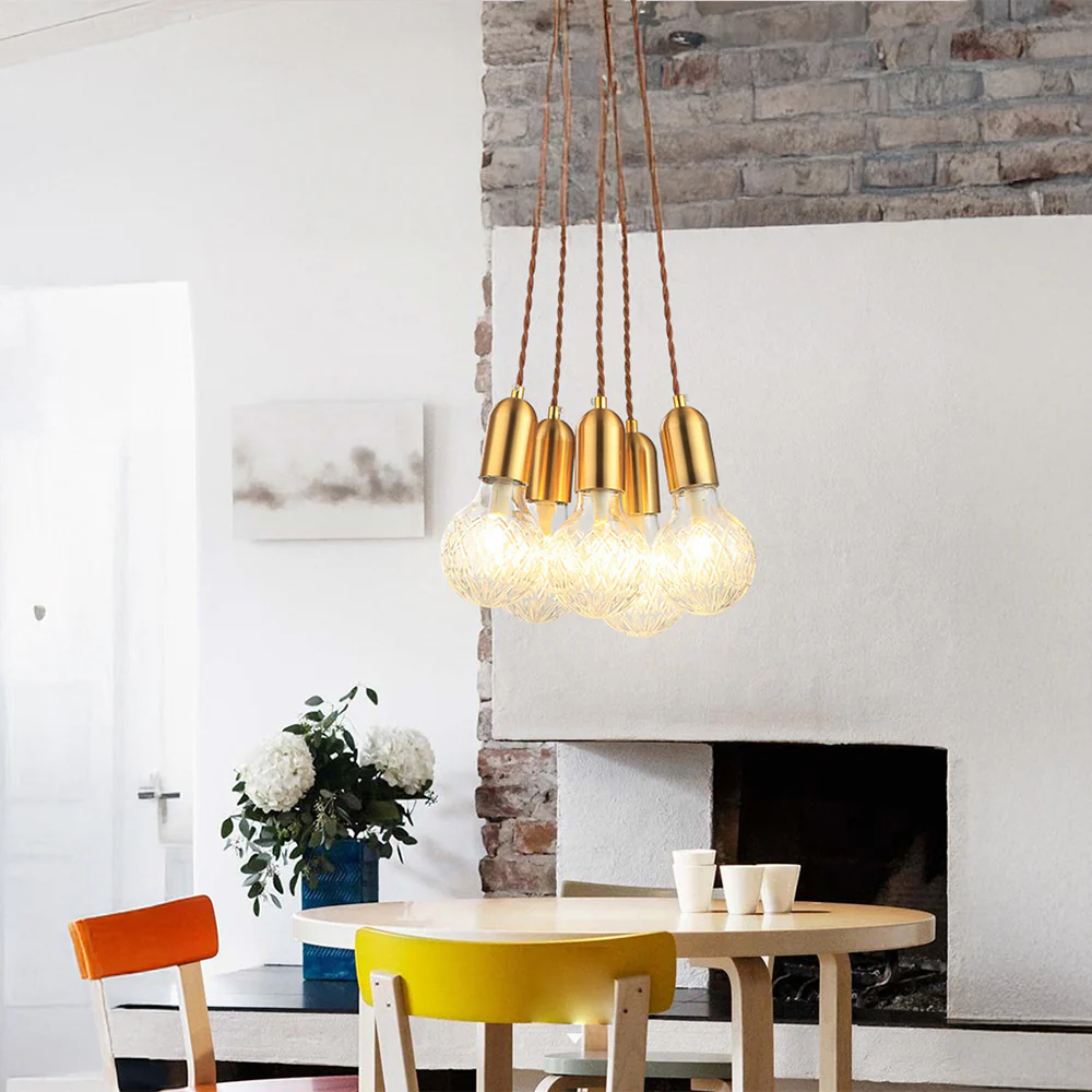 Modern LED Glass Pendant Lights For Living Room - Image 10