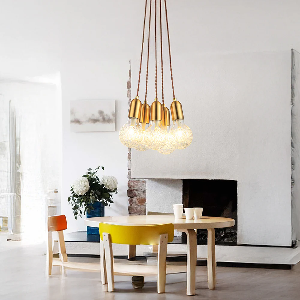Modern LED Glass Pendant Lights For Living Room - Image 14