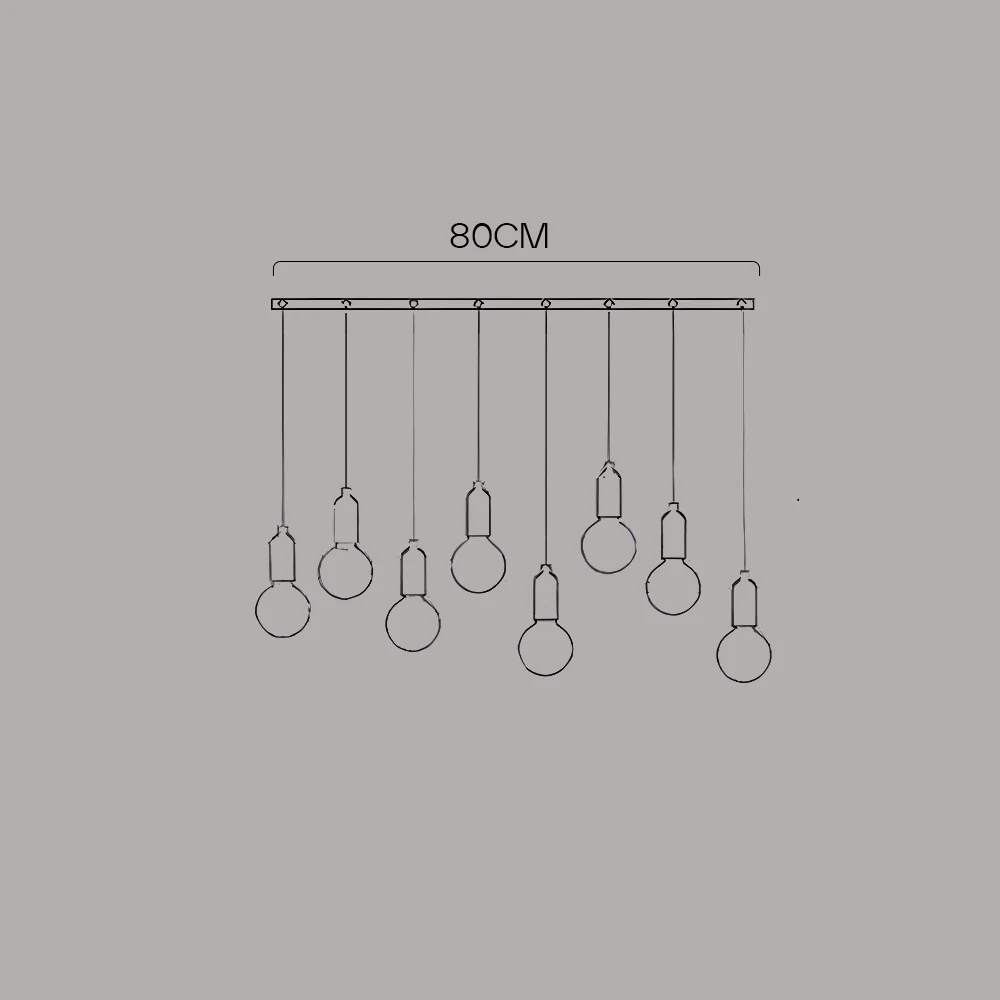 Modern LED Glass Pendant Lights For Living Room - Image 27