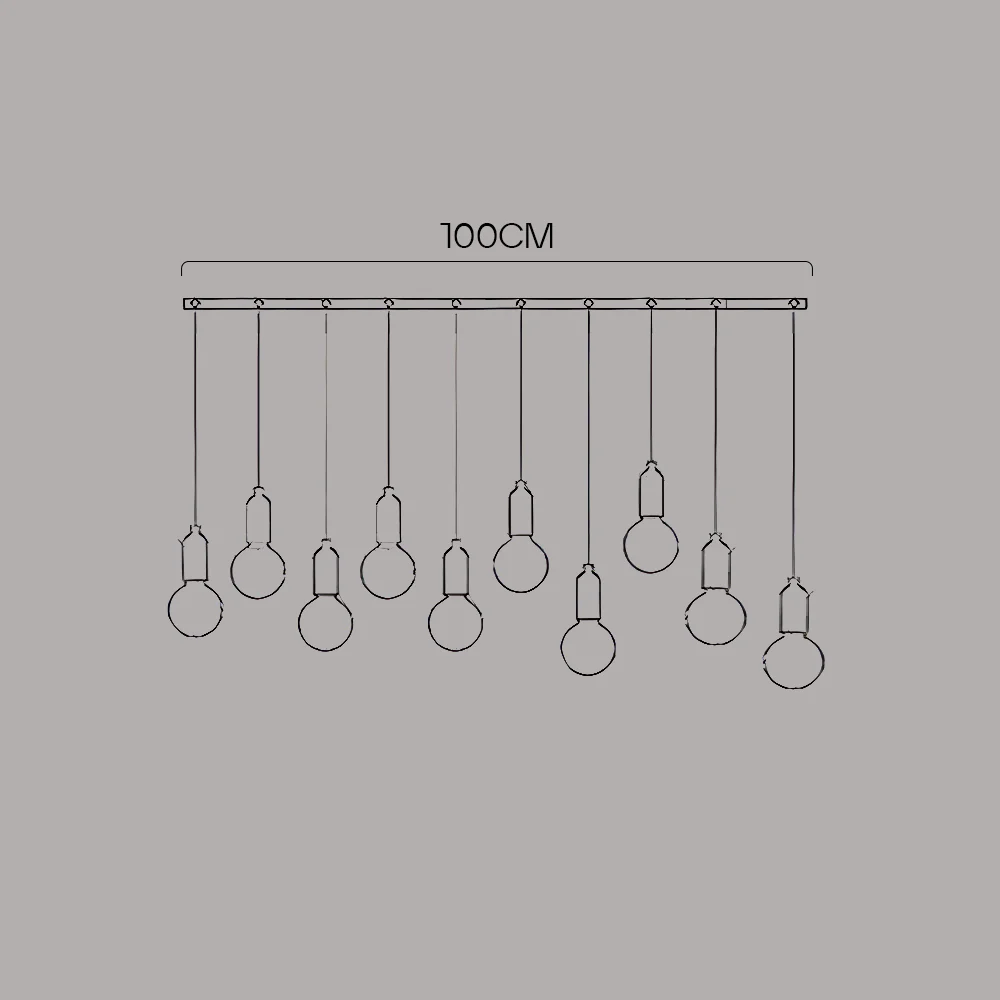 Modern LED Glass Pendant Lights For Living Room - Image 30