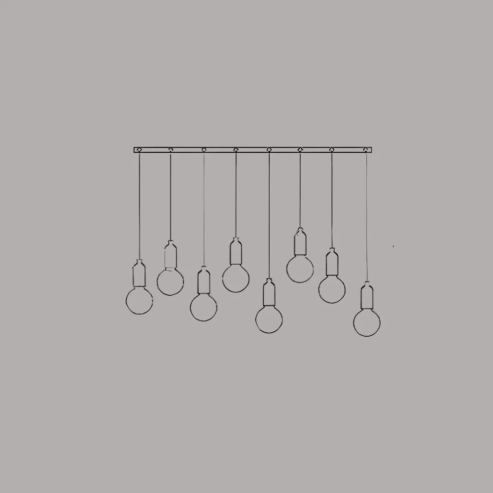Modern LED Glass Pendant Lights For Living Room - Image 33