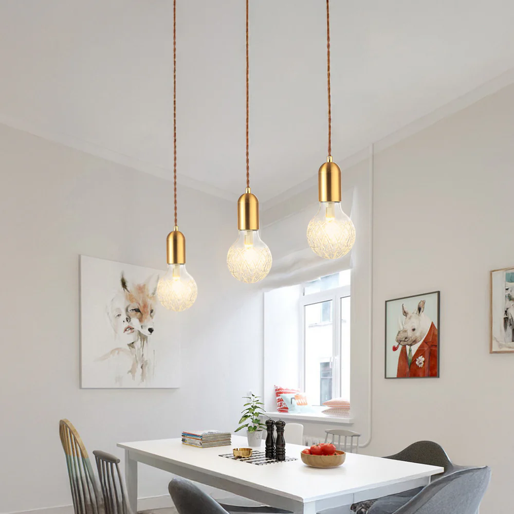 Modern LED Glass Pendant Lights For Living Room - Image 6