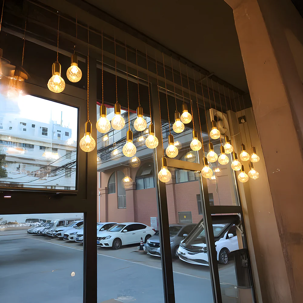 Modern LED Glass Pendant Lights For Living Room - Image 7
