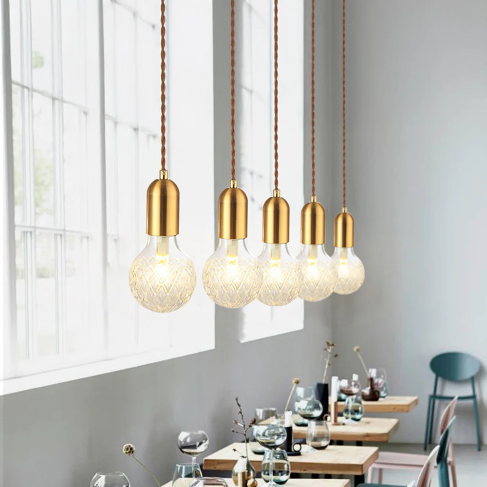 Modern LED Glass Pendant Lights For Living Room - Image 9