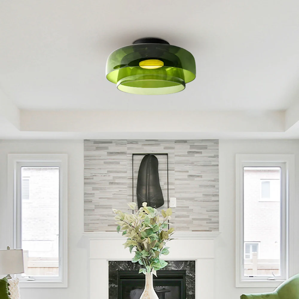 Modern Designer Creative Glass Ceiling Lamp For Living Room - Image 16