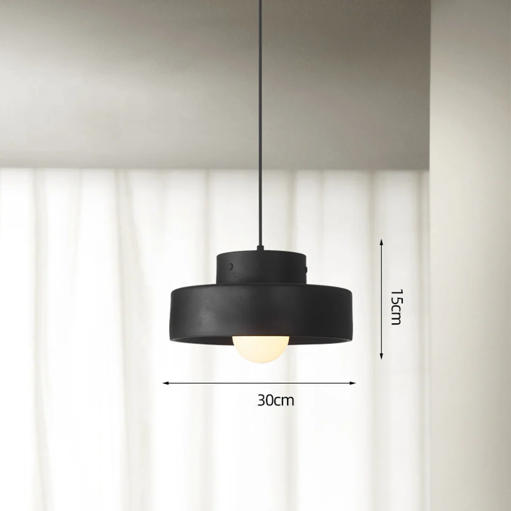 Nordic Geometric Cylindrical Pendant Lighting - Image 11