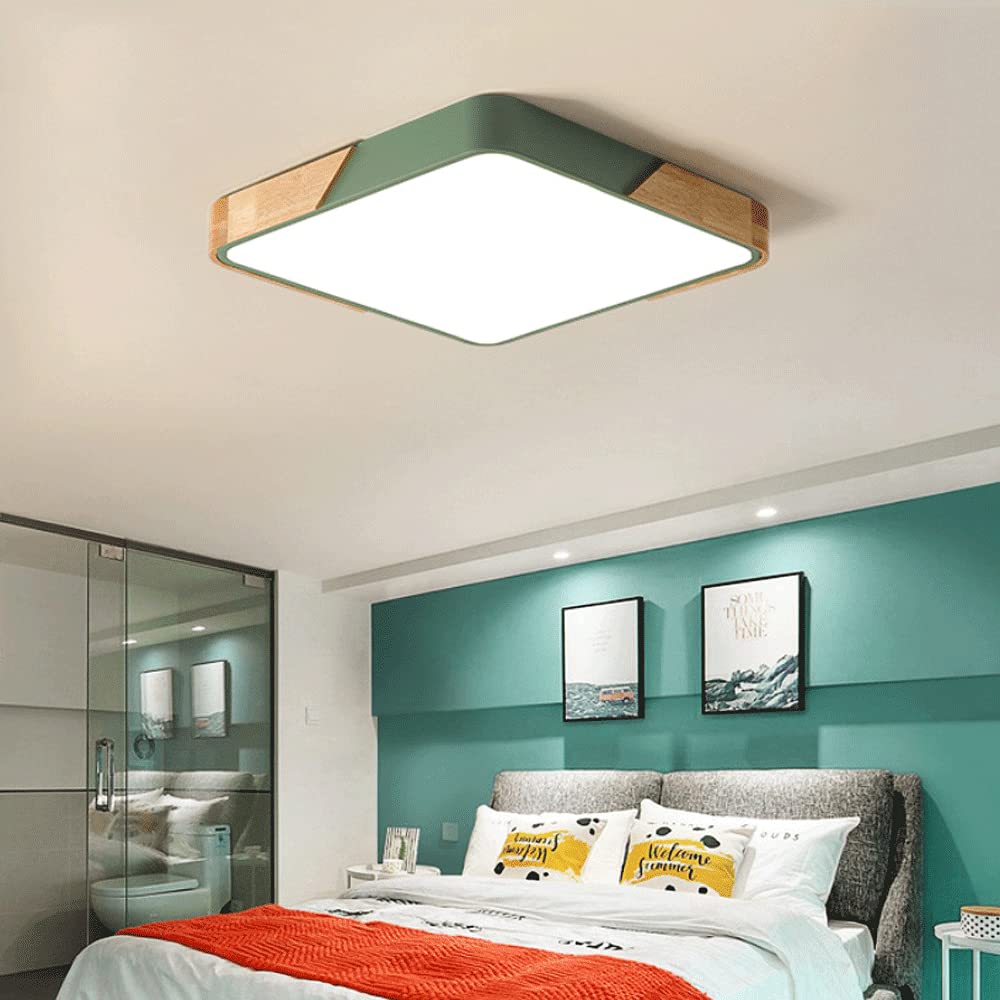 Nordic Macaron Rectangular Living Room Ceiling Lamp - Image 2