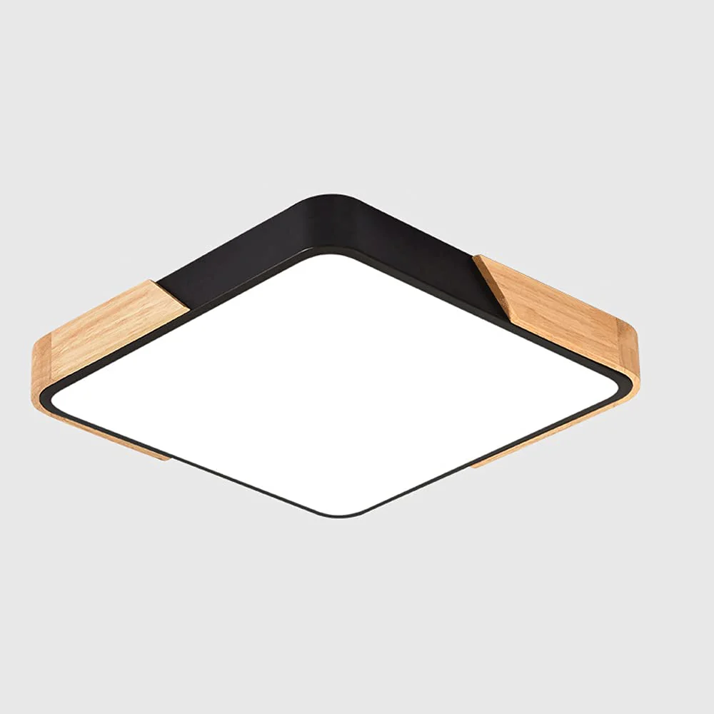 Nordic Macaron Rectangular Living Room Ceiling Lamp - Image 22