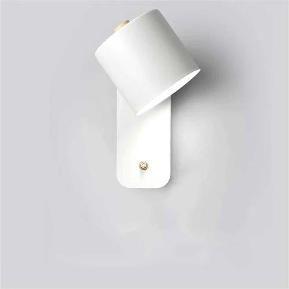 Nordic Rotatable Cylinder Iron Wall Light For Bedroom - Image 11