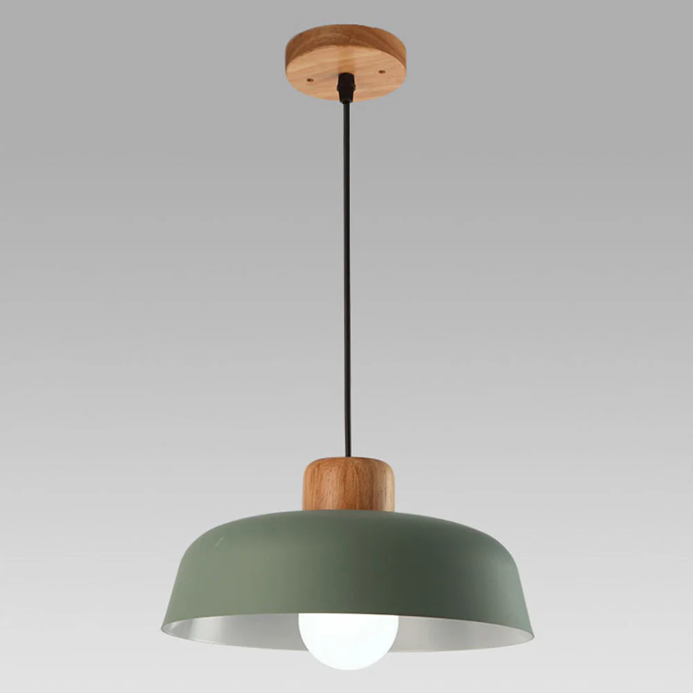 Nordic Small Stained Aluminium Pendant Lamp - Image 17