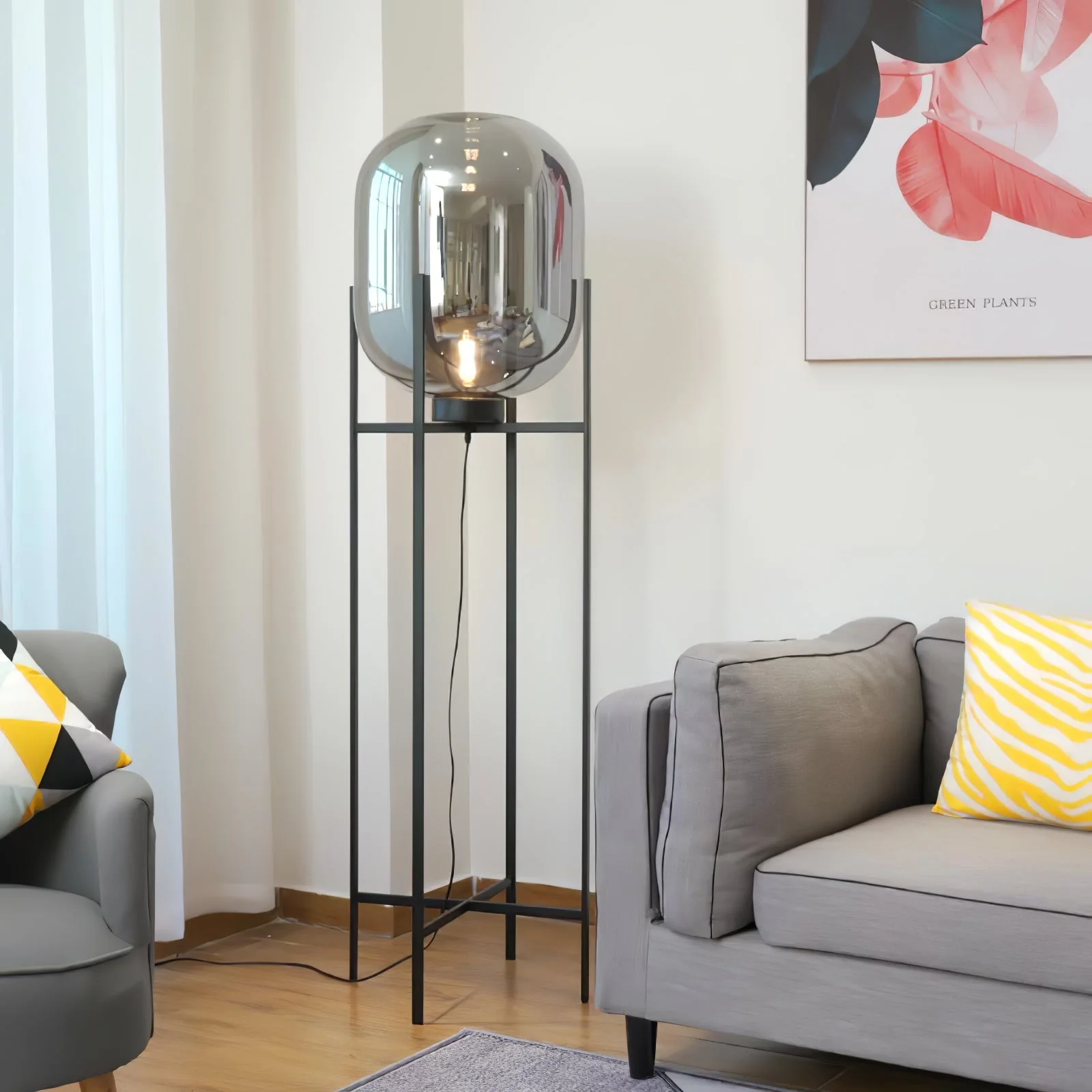 Postmodern Designer Glass Floor Lamp - Image 20