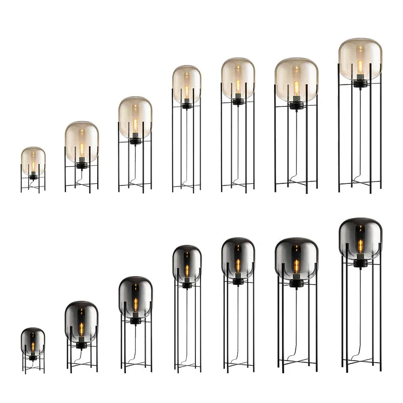 Postmodern Designer Glass Floor Lamp - Image 5
