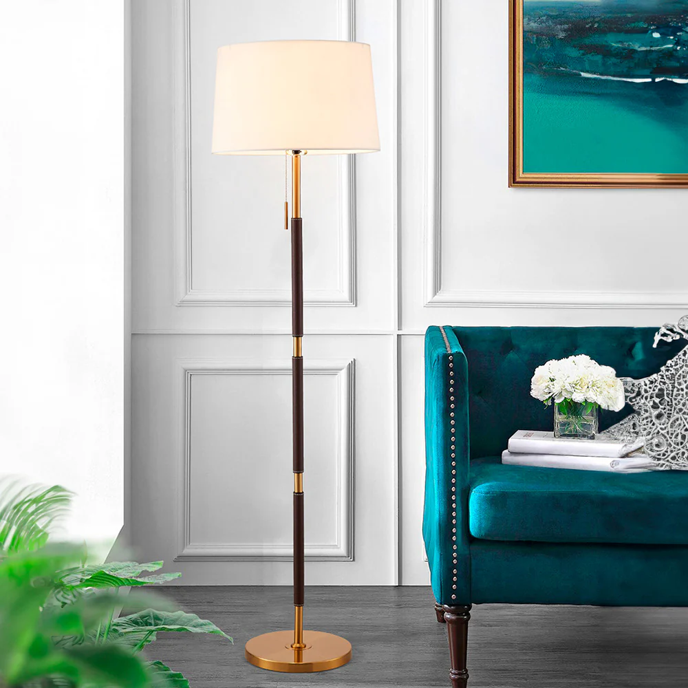 Postmodern Simple Fabric Floor Lamp For Living Room - Image 7