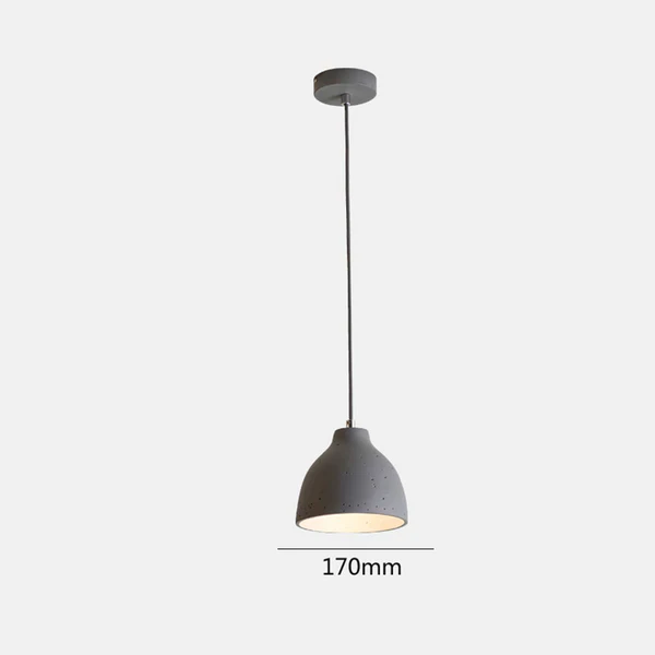 Resin Bowl Pendant Lamp Rustic Pendant Lighting - Image 7