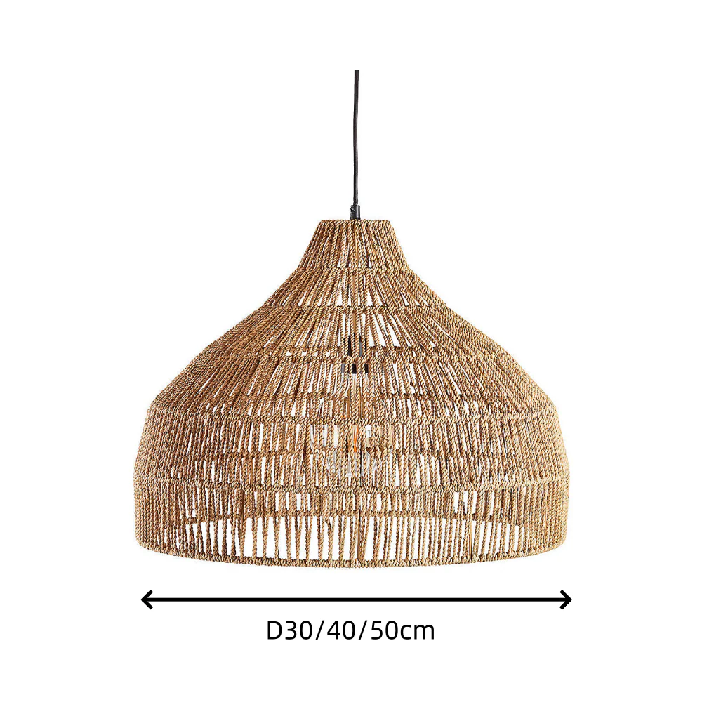 Retro Rustic Handmade Pendant Light - Image 4