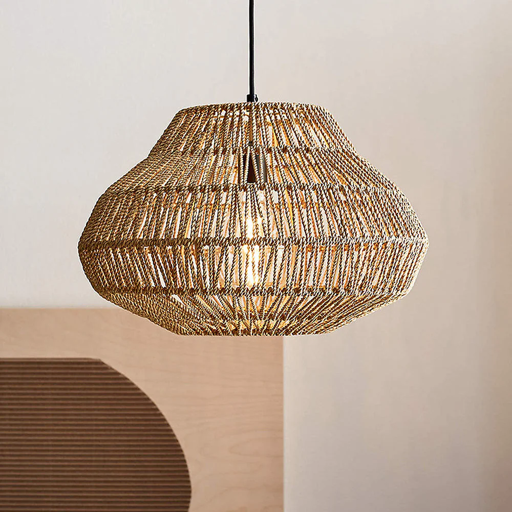 Retro Rustic Handmade Pendant Light - Image 5