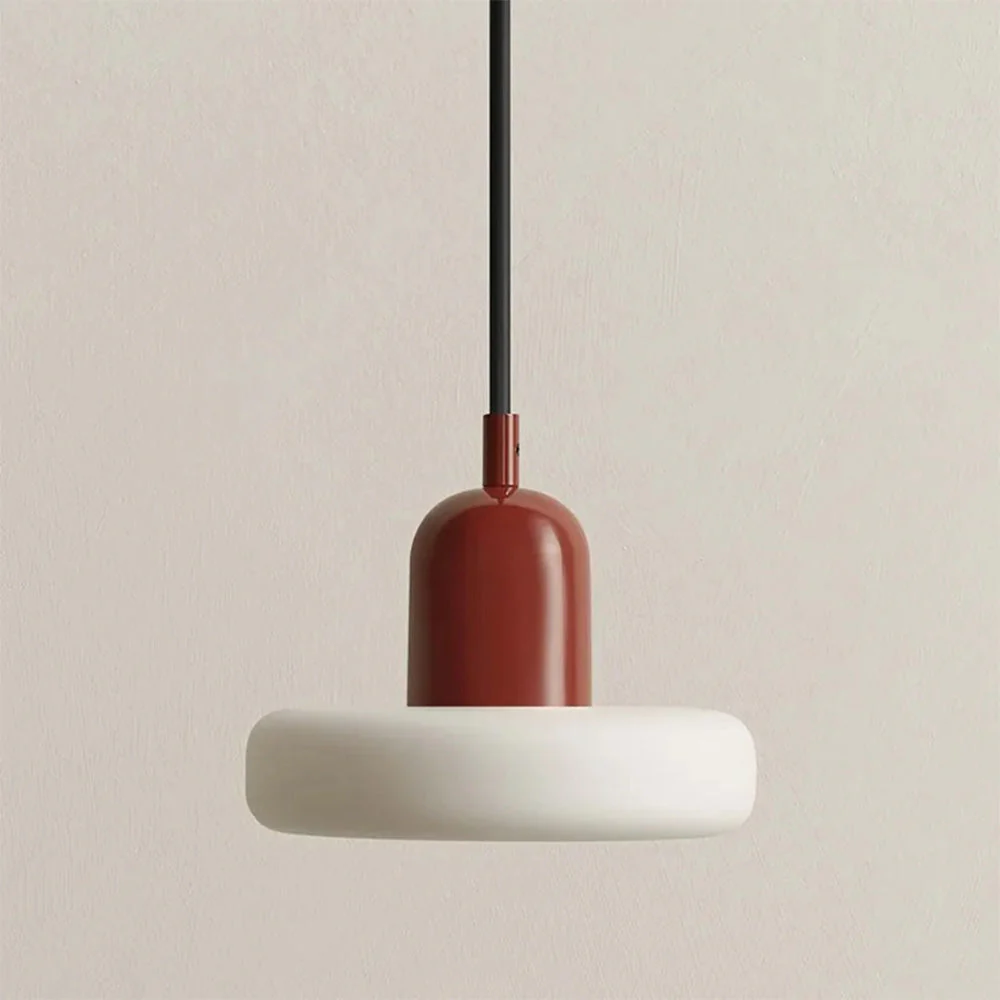 Scandinavian Simple Morandi Pendant Lamp - Image 5