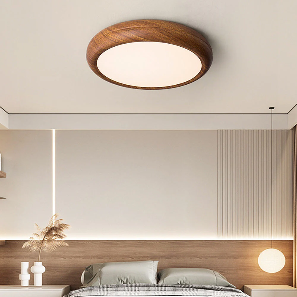 Scandinavian LED Round Ceiling Lamp - Image 4