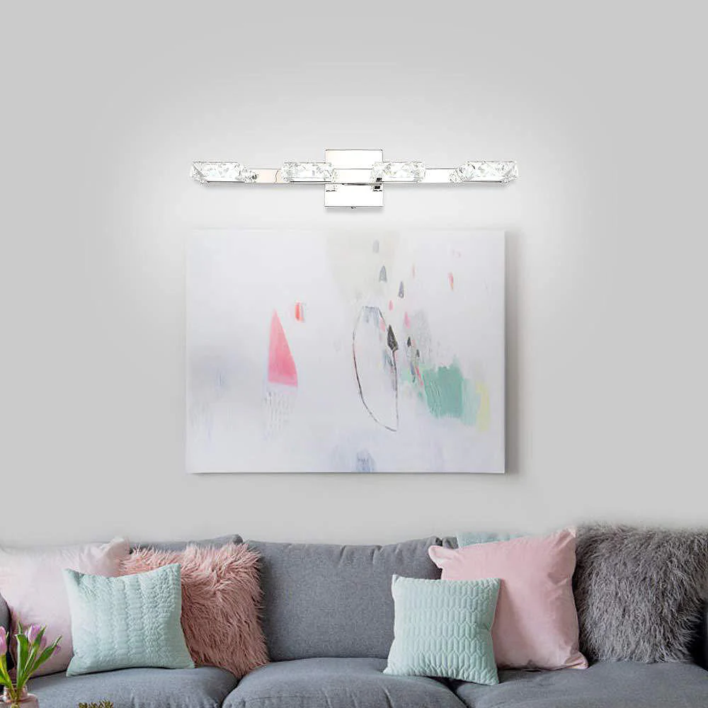 Stainless Modern Bathroom Vanity Wall Lights - Image 3