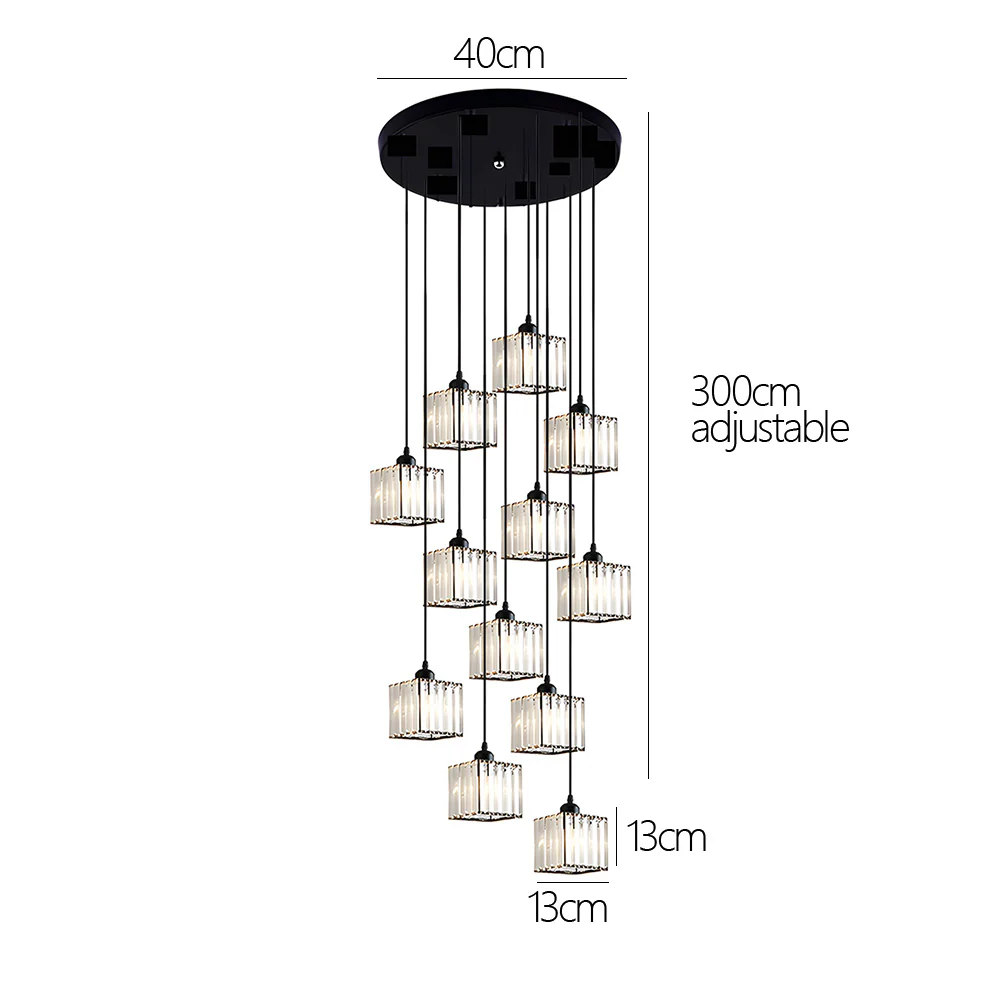 Staircase Modern Iron Pendant Lights - Image 29