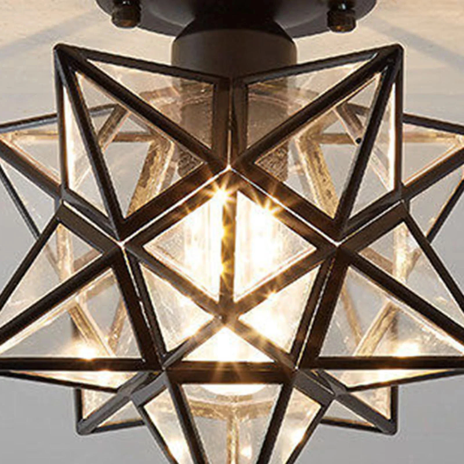 Creative Metal Star Ceiling Light - Image 8