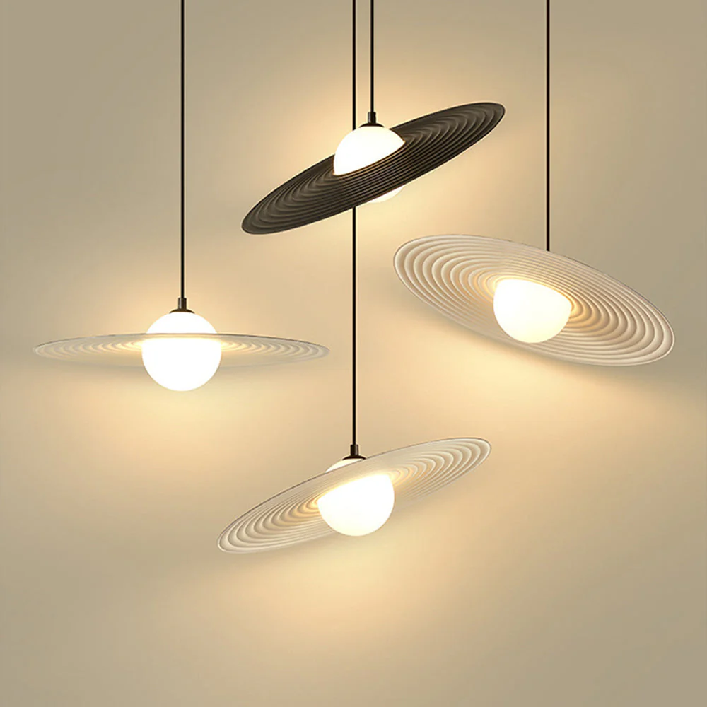 Stylish Creative Flying Saucer Pendant Light - Image 3
