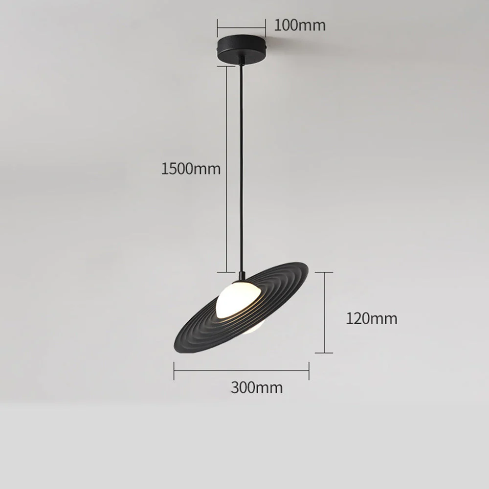 Stylish Creative Flying Saucer Pendant Light - Image 4