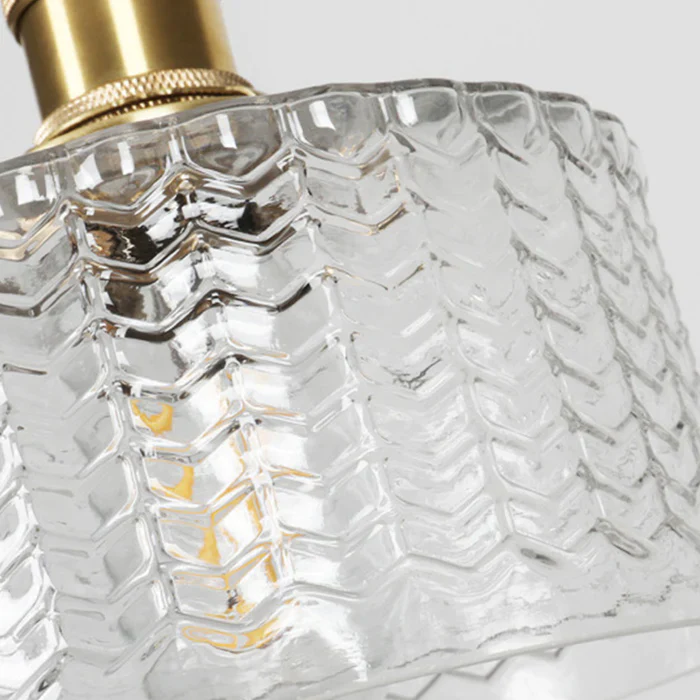 Vintage Stunning Cylinder Glass Pendant Light - Image 39